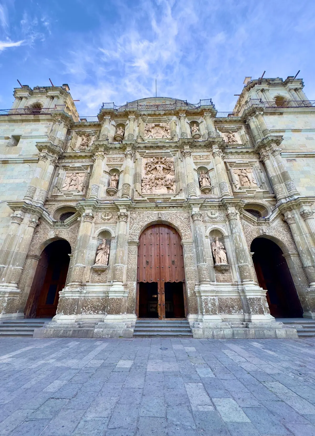 Tour privado en Oaxaca - Fachada de la Catedral de Oaxaca