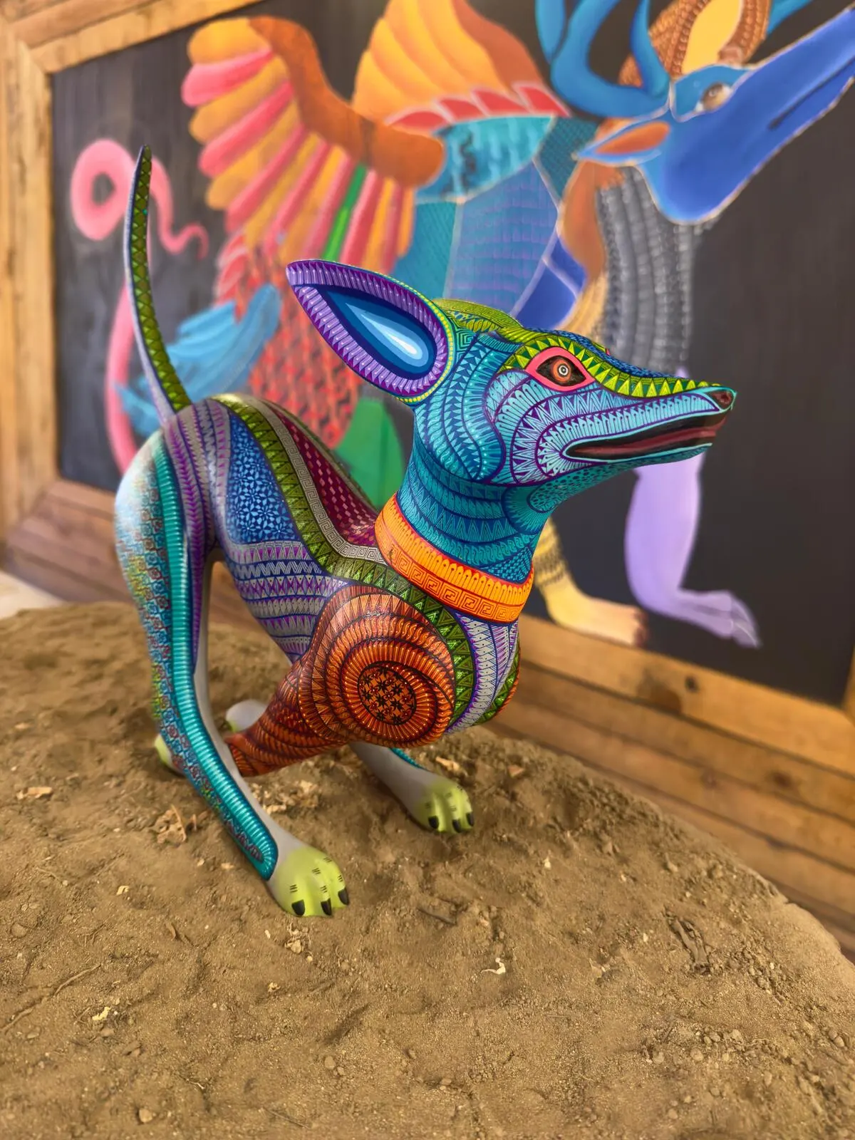 Tour privado en Oaxaca - Alebrije tallado y pintado a mano